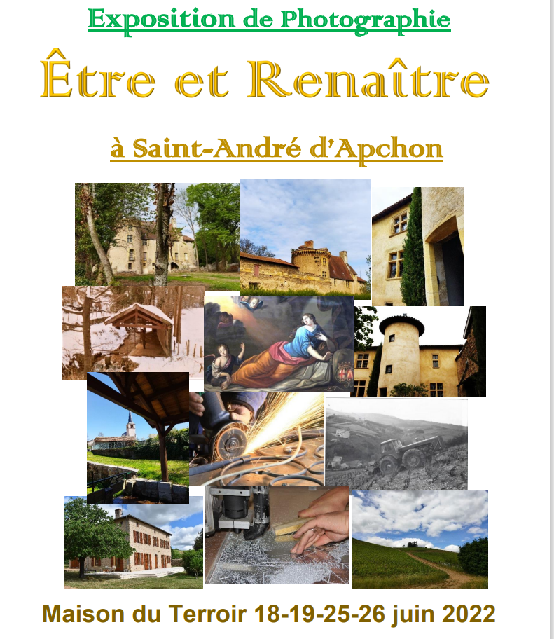 Exposition à Saint André d'Apchon